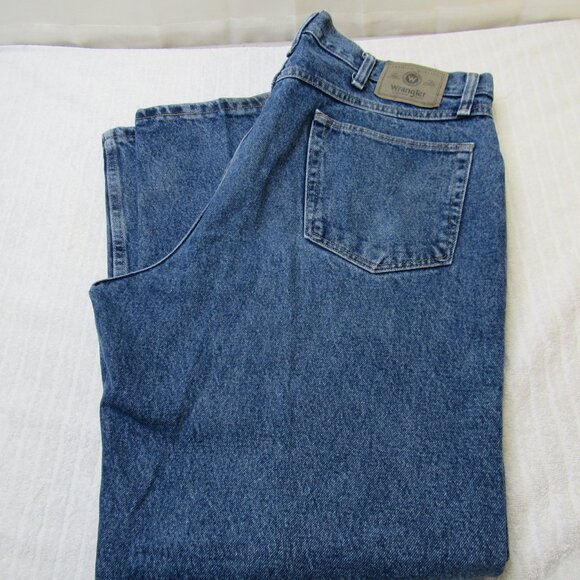 Wrangler Jeans Men Size 38 X 30 Blue Authentic Western  Denim Comfort 9760/DR Go - Picture 12 of 13